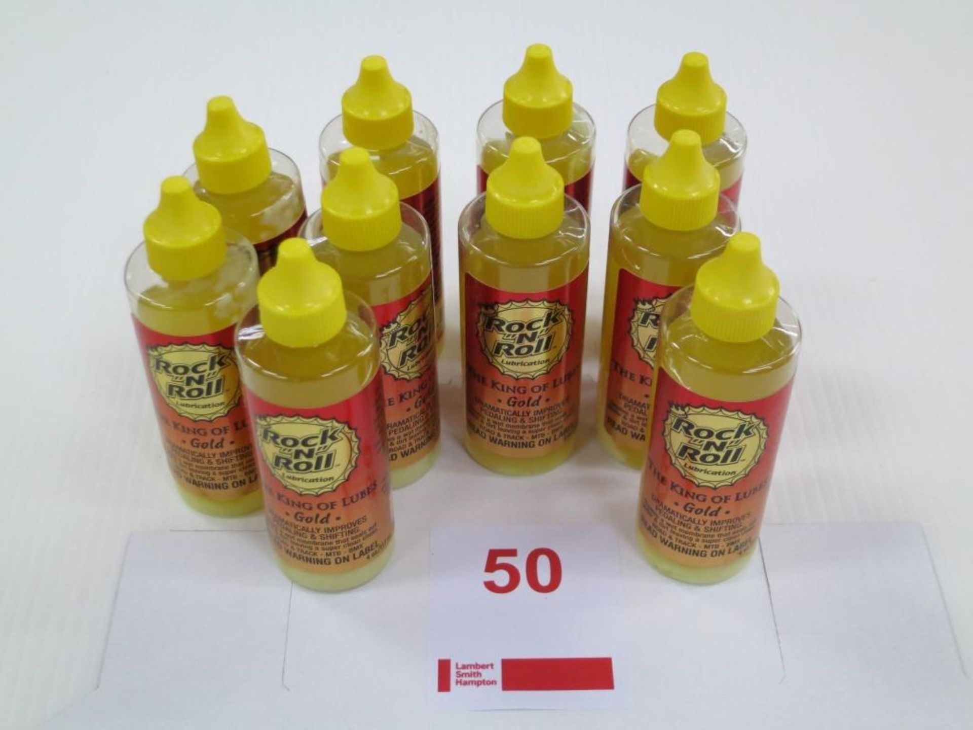 10x Rock n Roll Gold Lube SRP £89.90