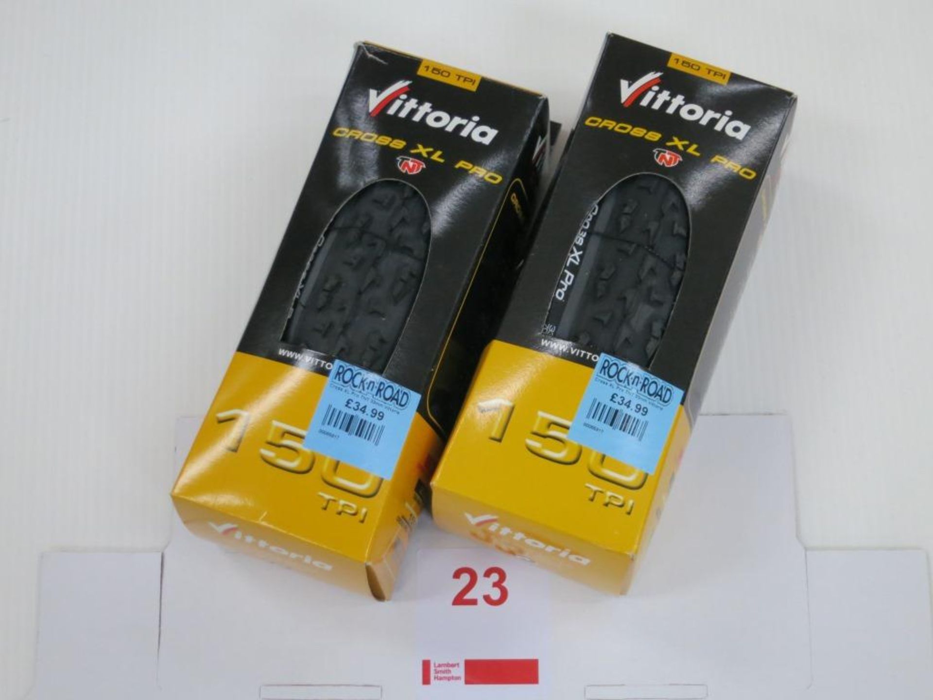 2x Vittoria Cross XL Pro TNT 33mm SRP £69.98