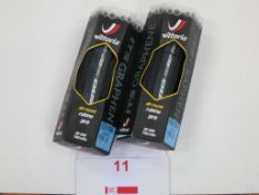 2x Vittoria Rubino Pro G+ 700x25 Tyre SRP £69.98