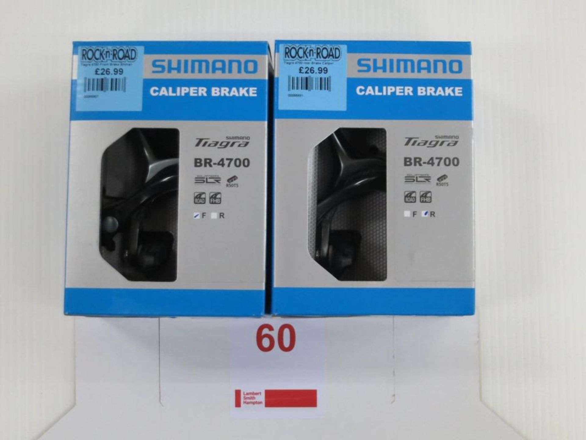 1x Tiagra 4700 Front Brake Shimano SRP £26.991x Tiagra 4700 rear Brake Caliper SRP £26.99