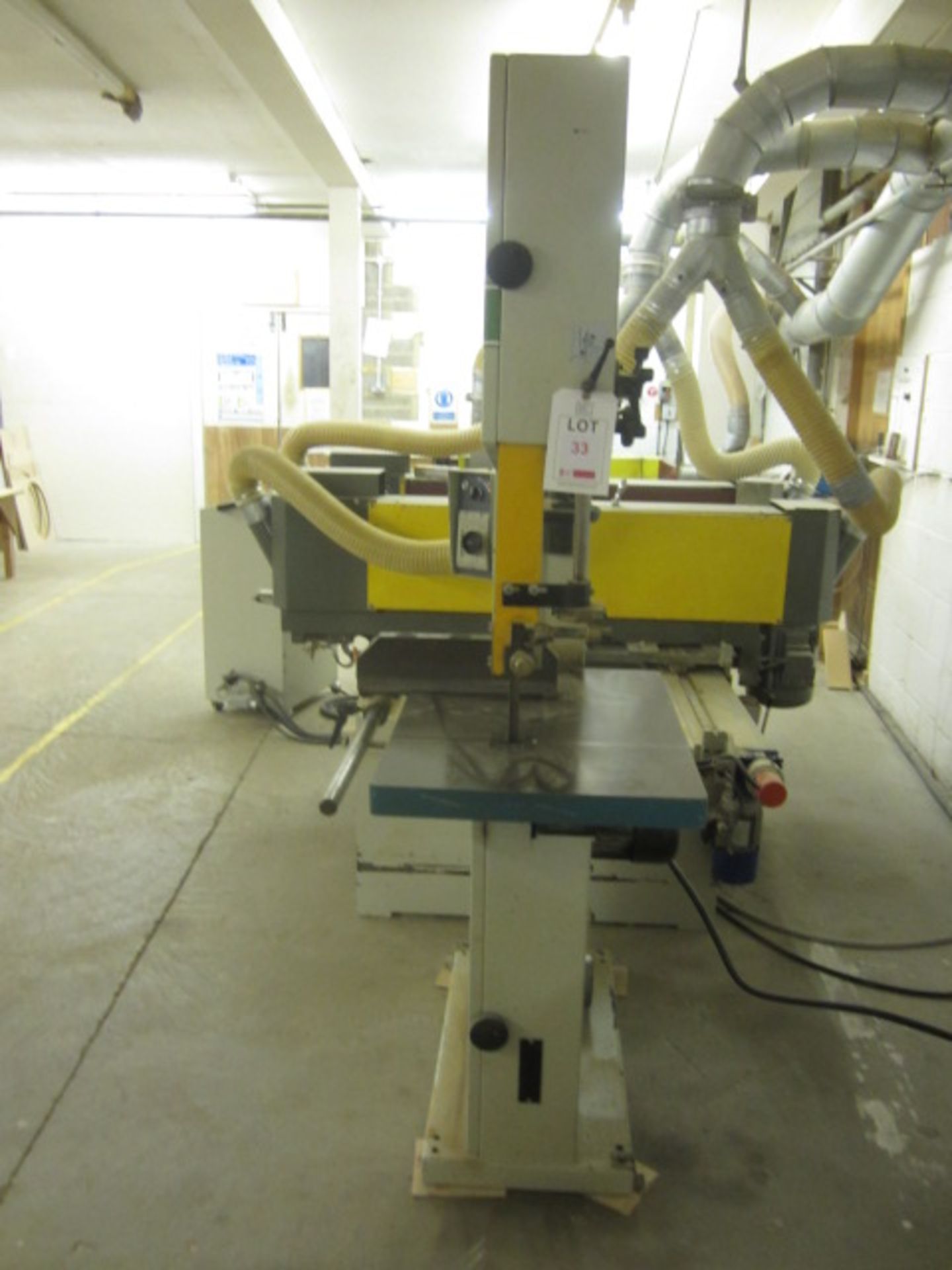 Griggo SNAC 540 vertical band saw, serial no: 38134 (1998). *NB: This item does not comply with - Image 7 of 7