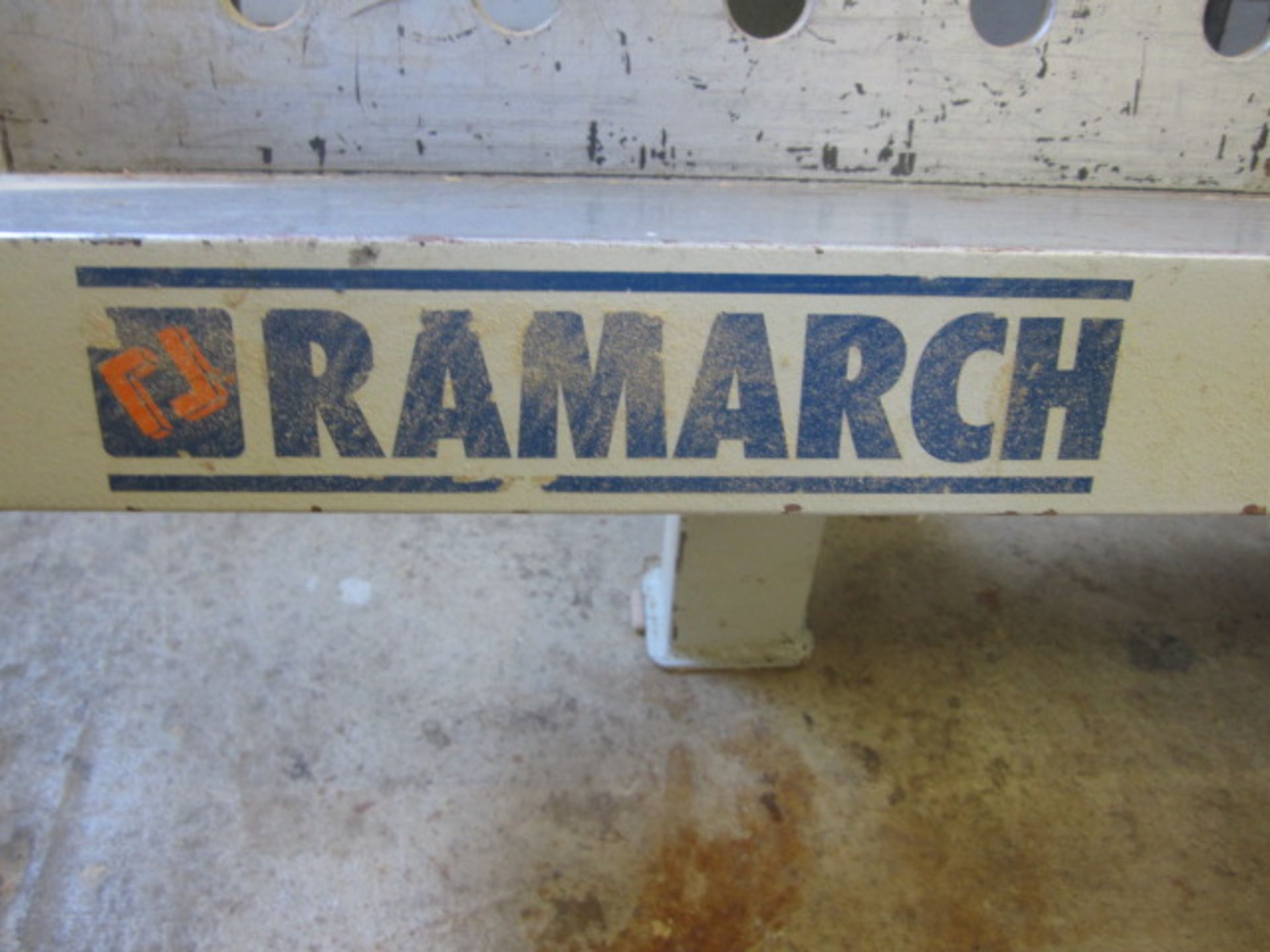 Ramarch hydraulic frame clamp, model PNC 7ESP, serial no: 29502 (2001), approx. 3.3m x 1.7m. *A work - Image 9 of 9