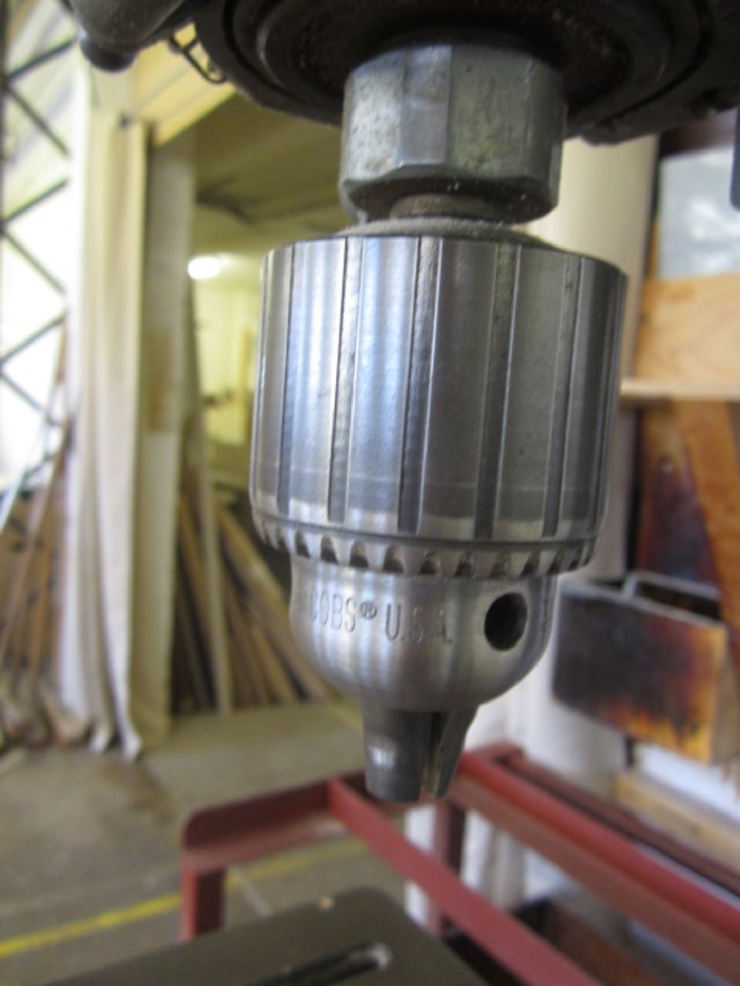 Fobco 16mm Universal MT pillar drill, serial no: 47955U, rise & fall table - Image 2 of 4
