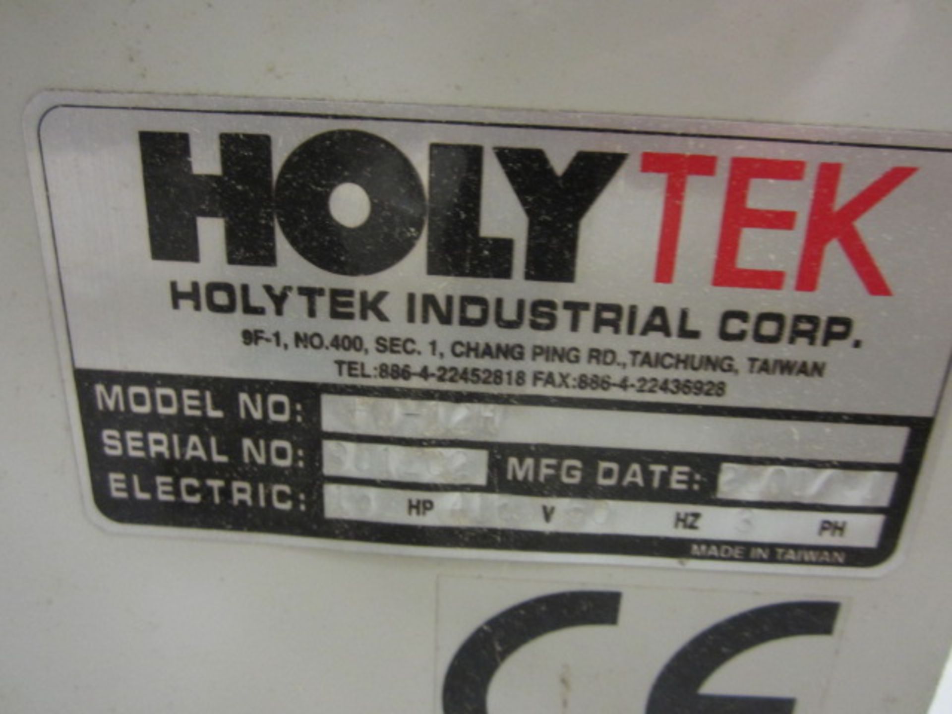 Holytek Prosand PW-12H double sided belt sander, serial no: 901202 (2001), DP-525 controls. *A - Image 6 of 7