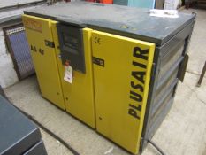 HPC Plusair AS47 packaged air compressor sets, serial no: 178463/1087. **NB: This item has no record