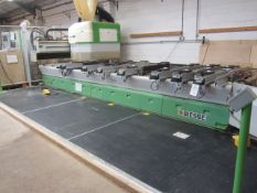Biesse Rover 30 CNC vertical router, with drill head, serial no: 114455 (2001), CN XNC control, X.
