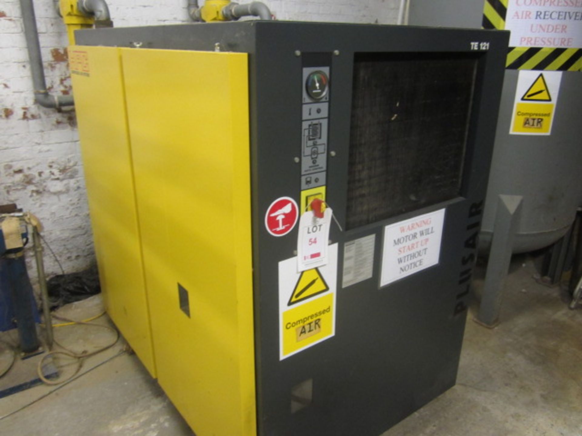 HPC TE121 air dryer, serial no: 1004 (1999), 2 x inline filters, oil/water separator