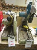 2 x Makita chop saws, 1110v