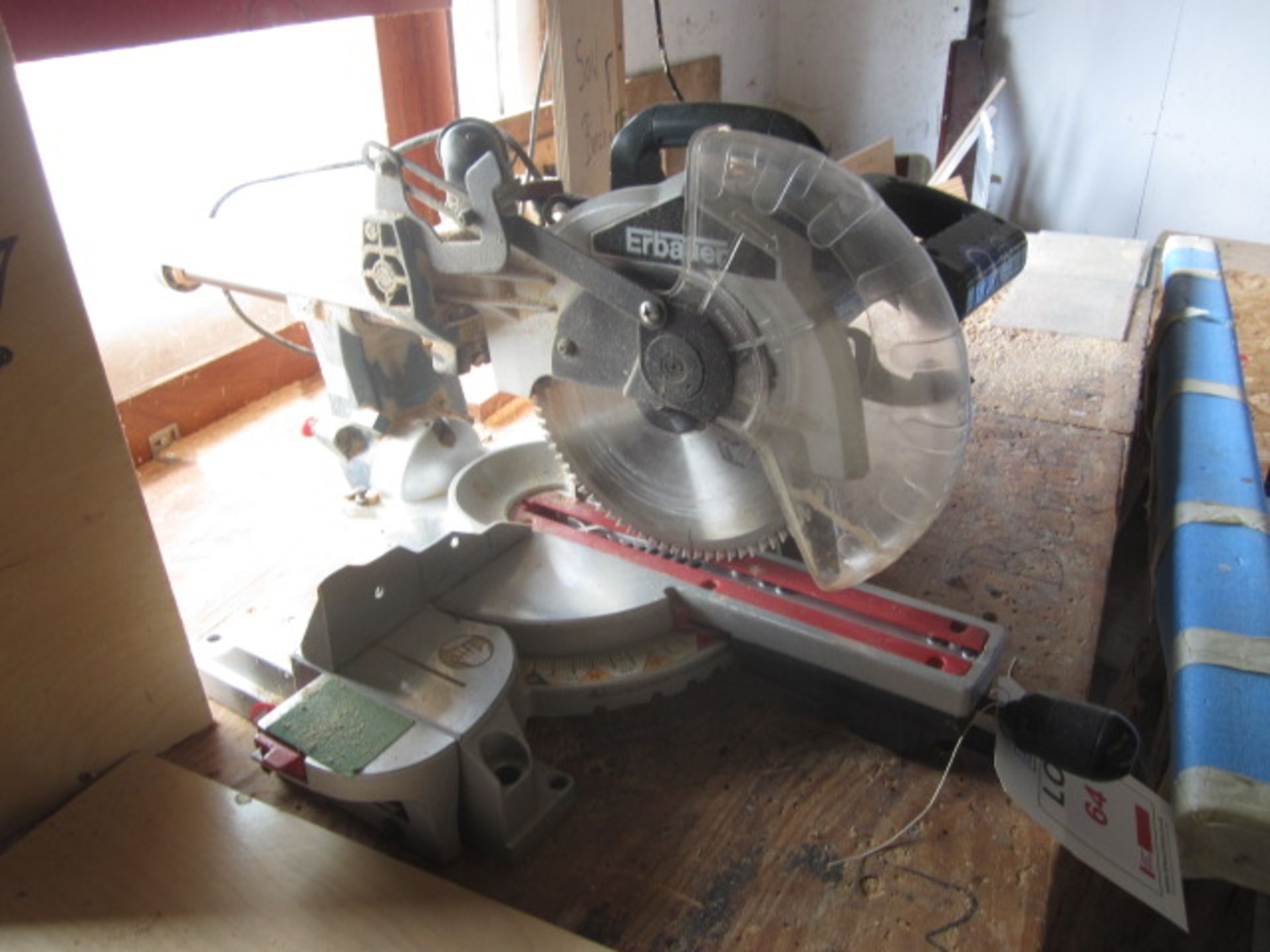 Erbauer cross cut mitre saw, model ERB 2501SE, 240v