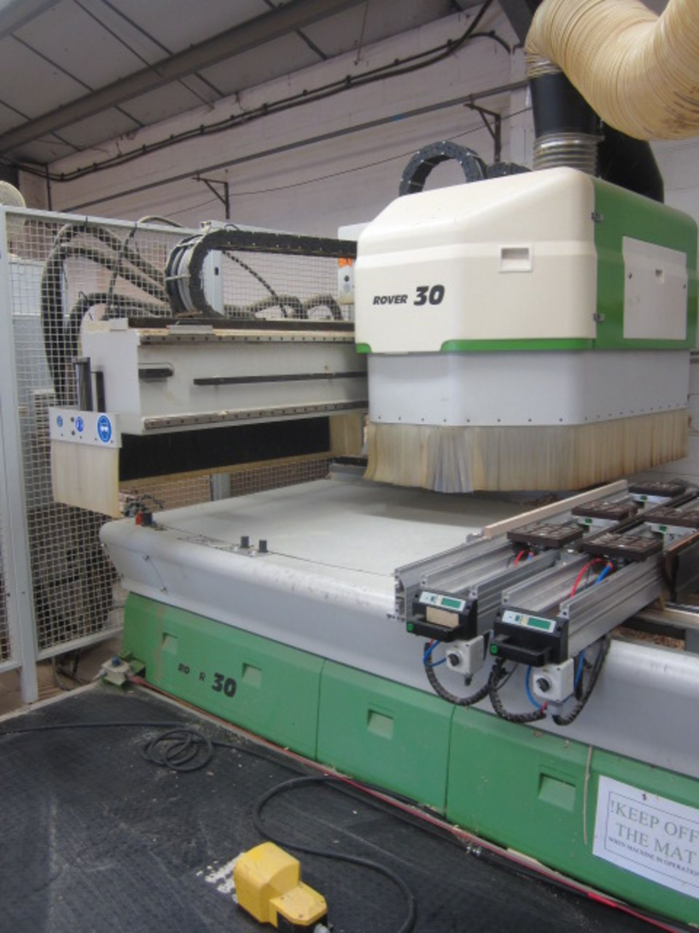 Biesse Rover 30 CNC vertical router, with drill head, serial no: 114455 (2001), CN XNC control, X. - Image 2 of 10