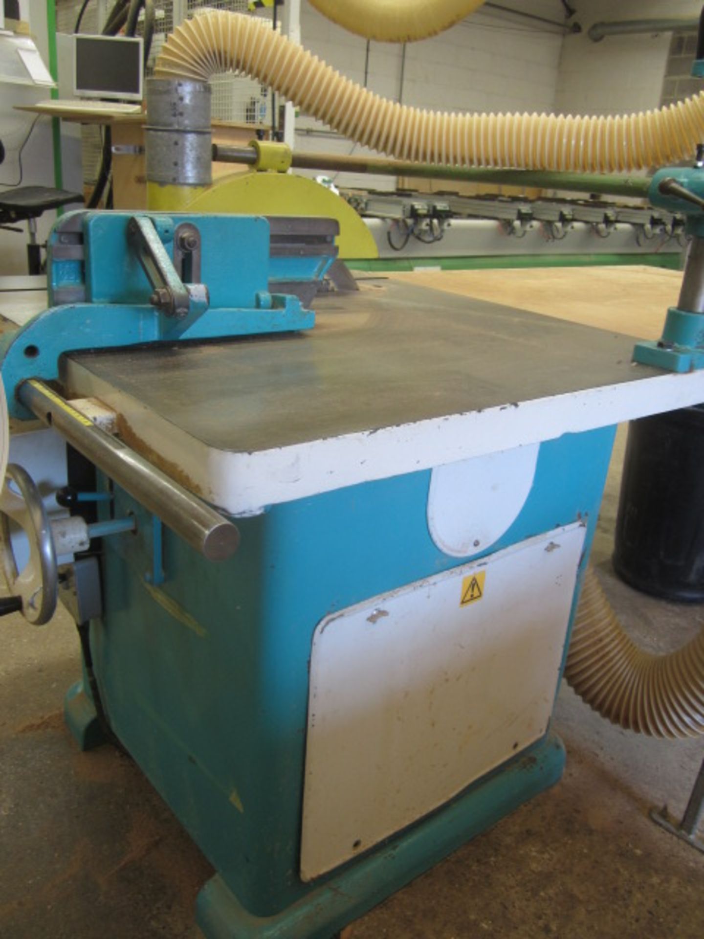 Wadkin Bursgreen 20" circular rip saw, serial no: BSW 661222 with SX9033N starter brake module - Image 4 of 6