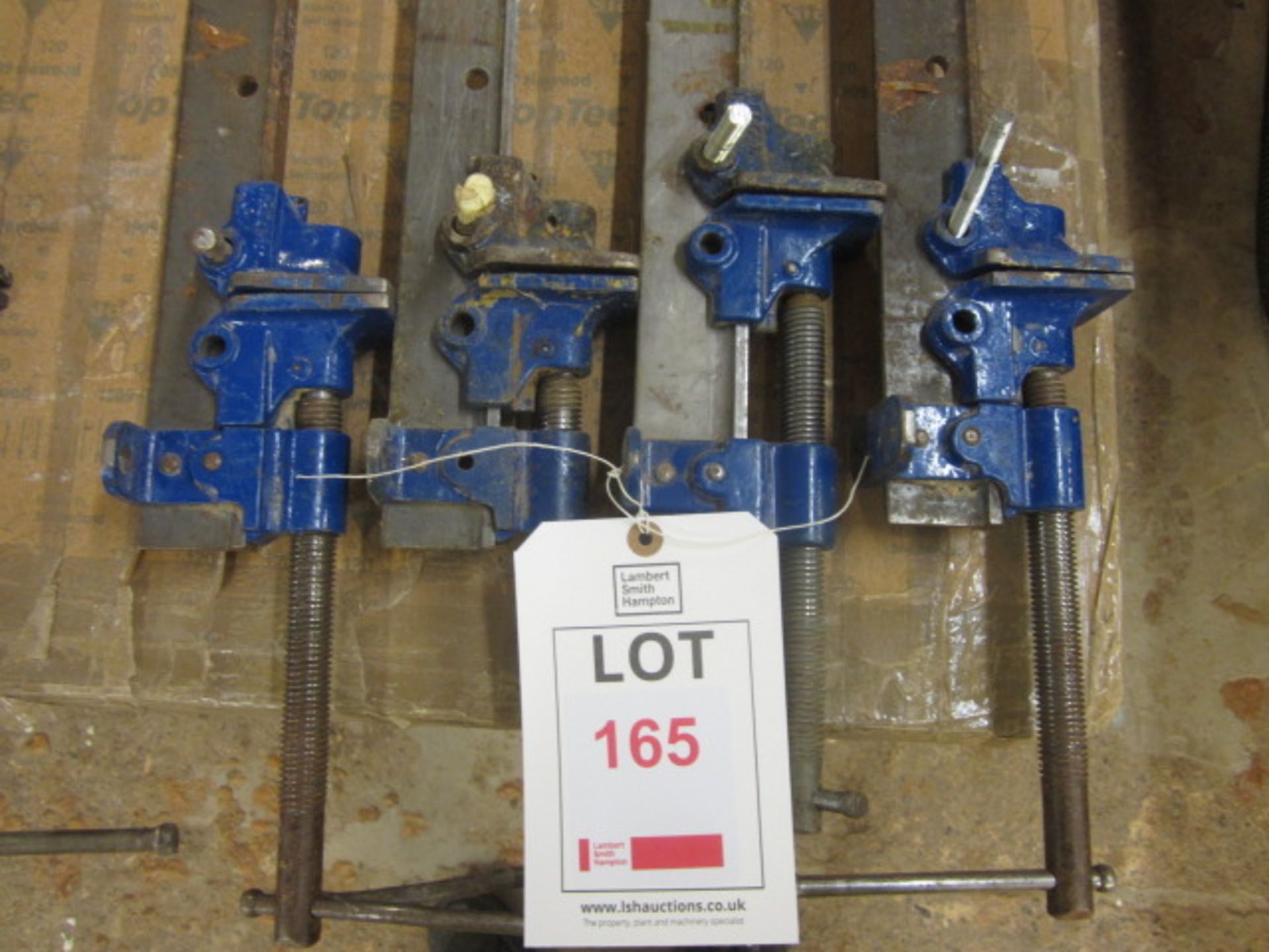 4 x Record sash clamps, 2150mm - Image 2 of 2