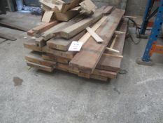 Quantity of assorted wood stock, as lotted