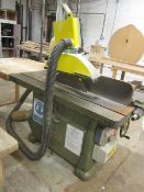 Wadkin Bursgreen 20" rip saw bench, Driv Loc electronic DC injection brake, timber extension