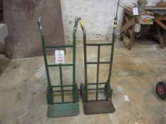 2 x sack trucks