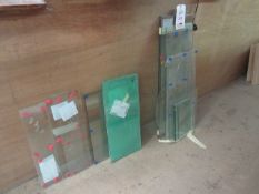 Assorted cut glazed stock, as lotted. **Located on mezzanine floor - A work Method Statement and