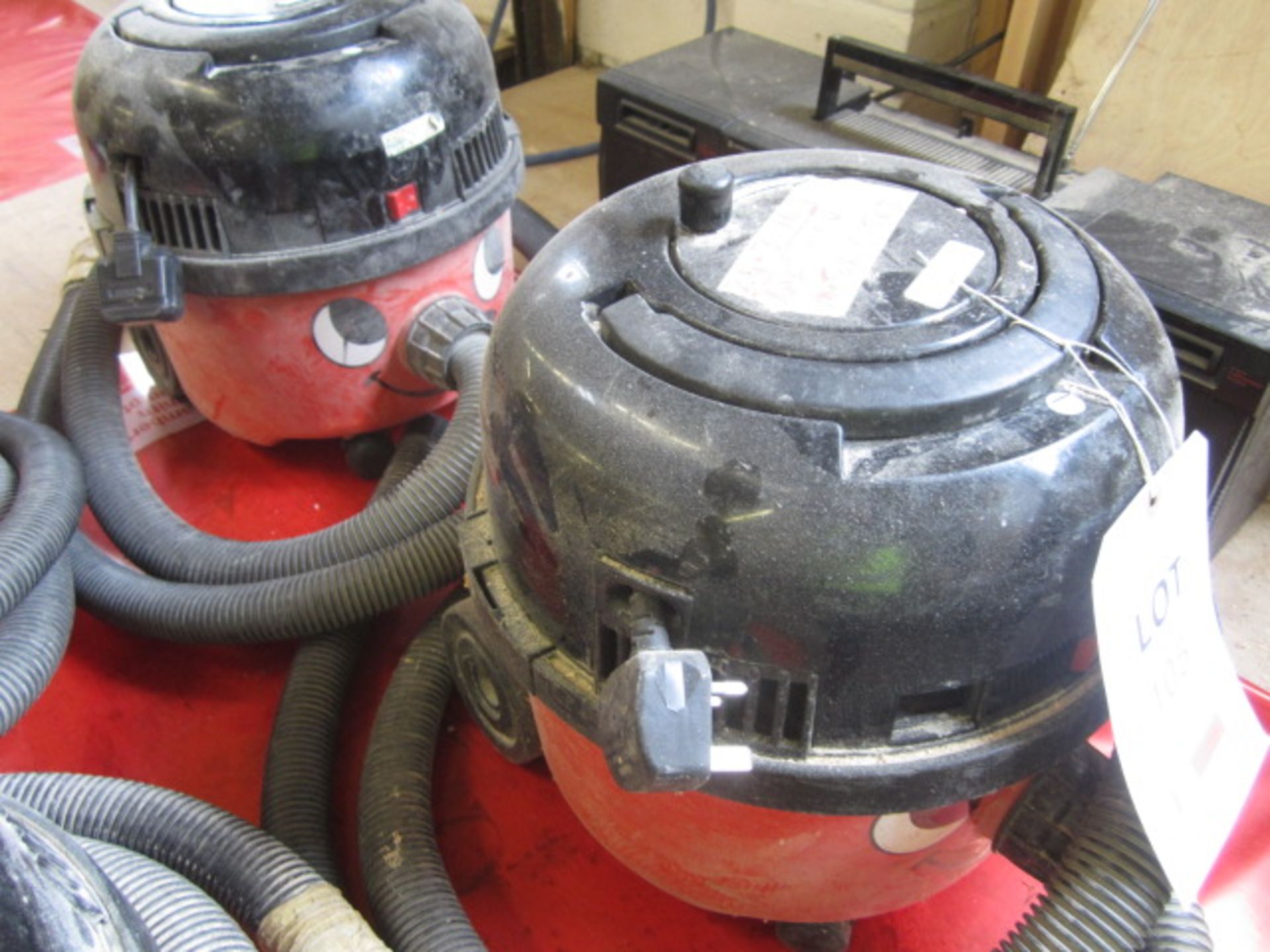 2 x Henry vacuums, 240v