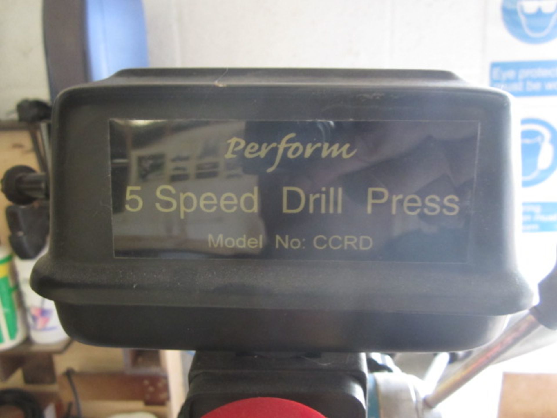 Perform 5 speed bench drill, model CCRD, with rise & fall table, 240v - Image 4 of 4