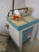 Hoffman edge cutter, type PU2, serial no: 25905, pneumatic clamping - unsure of working condition