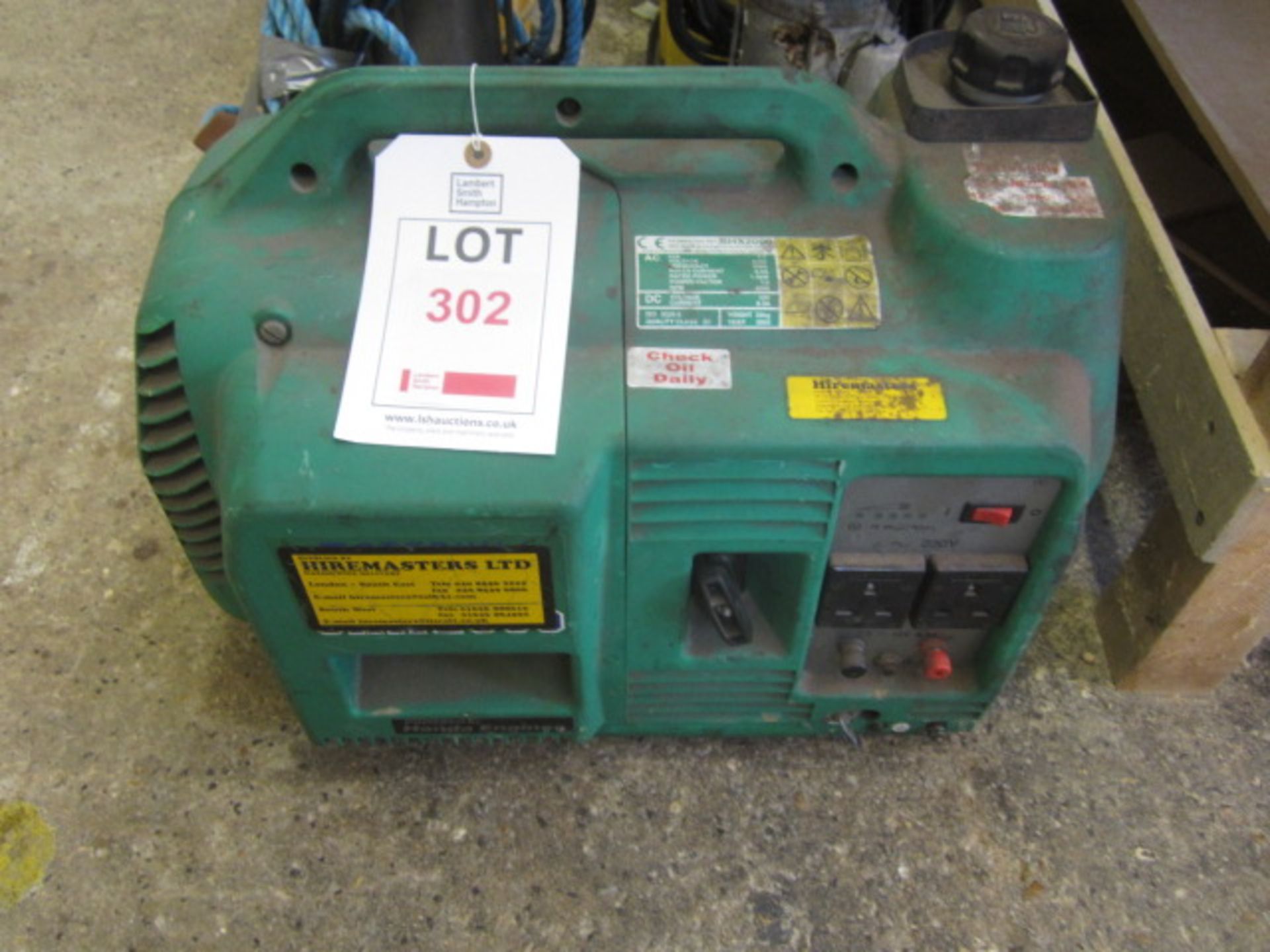 Toyota SHX2000 generator set