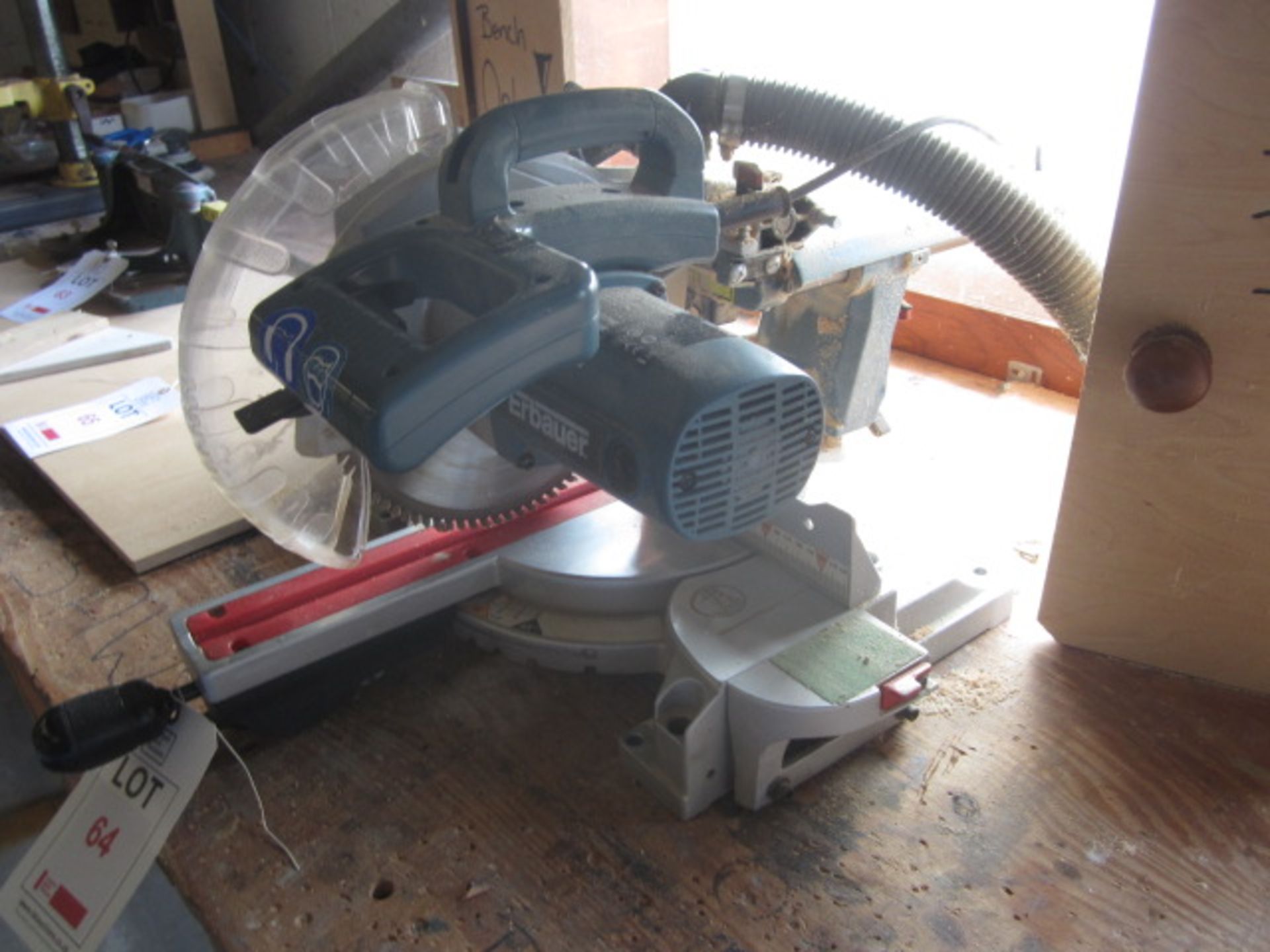 Erbauer cross cut mitre saw, model ERB 2501SE, 240v - Image 2 of 3