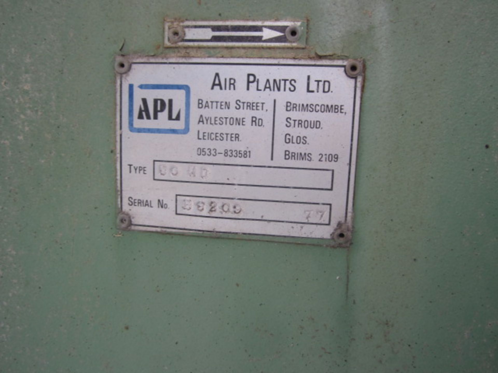 Airplants galvanised steel, heavy duty dust extraction unit, with 8 bag outlet , APL 50MD extraction - Image 8 of 8