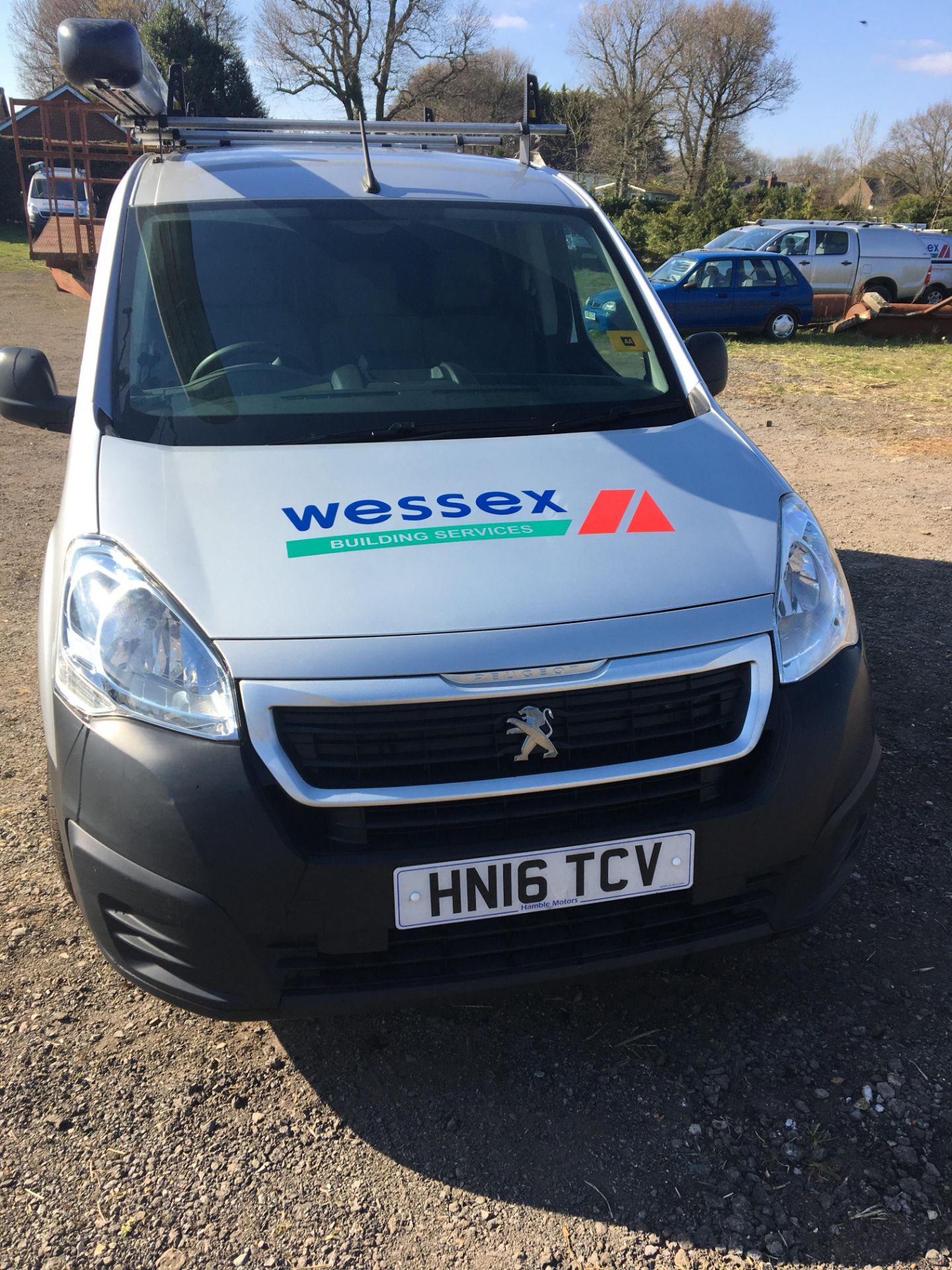PEUGEOT PARTNER 850 Professional HDI signwritten panel van, with roof rails and tube box,...