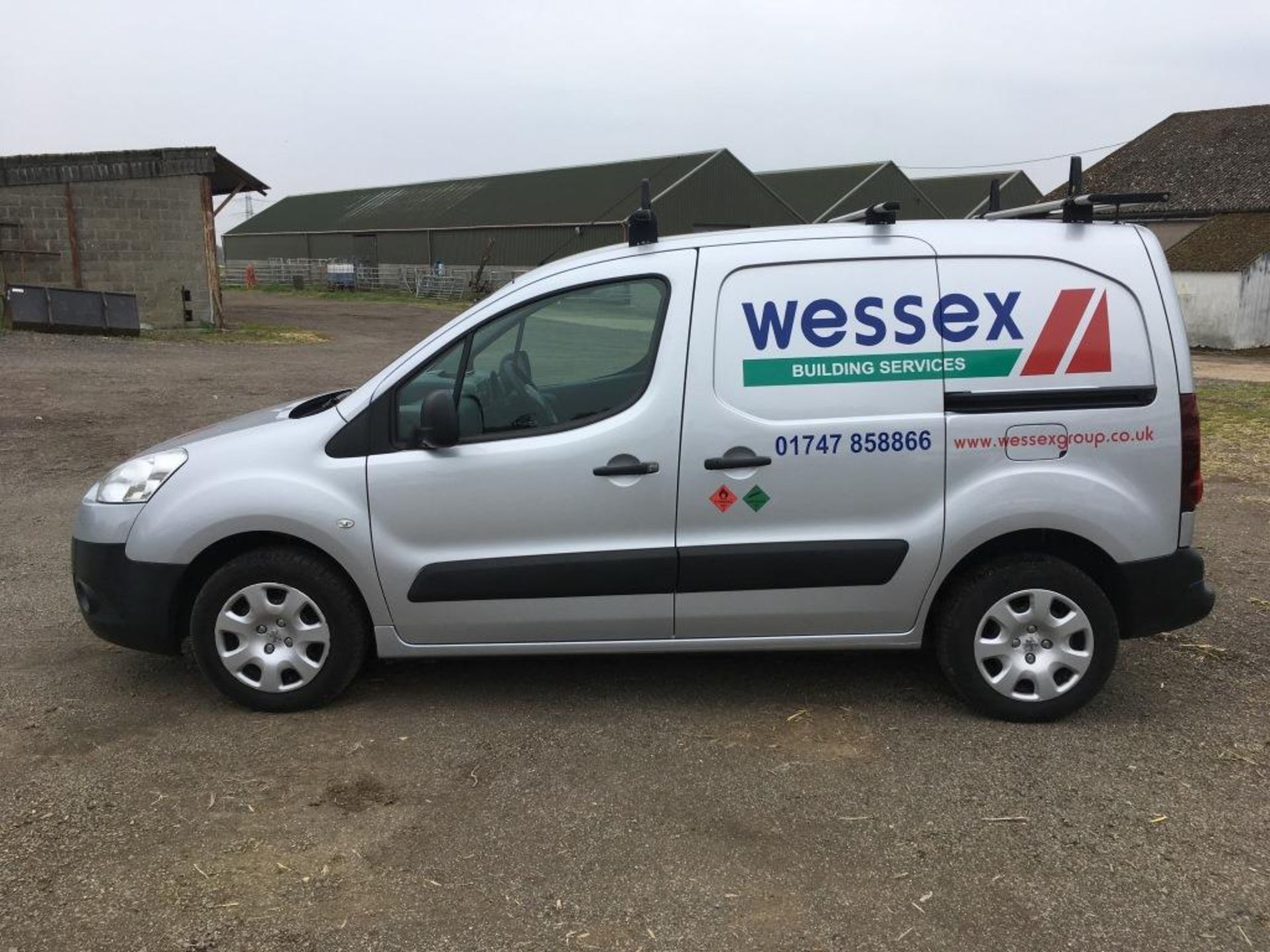 PEUGEOT PARTNER 850 SE L1 E-HDI signwritten panel van, with roof rails, Registration No. HY14 MWV, - Image 2 of 9