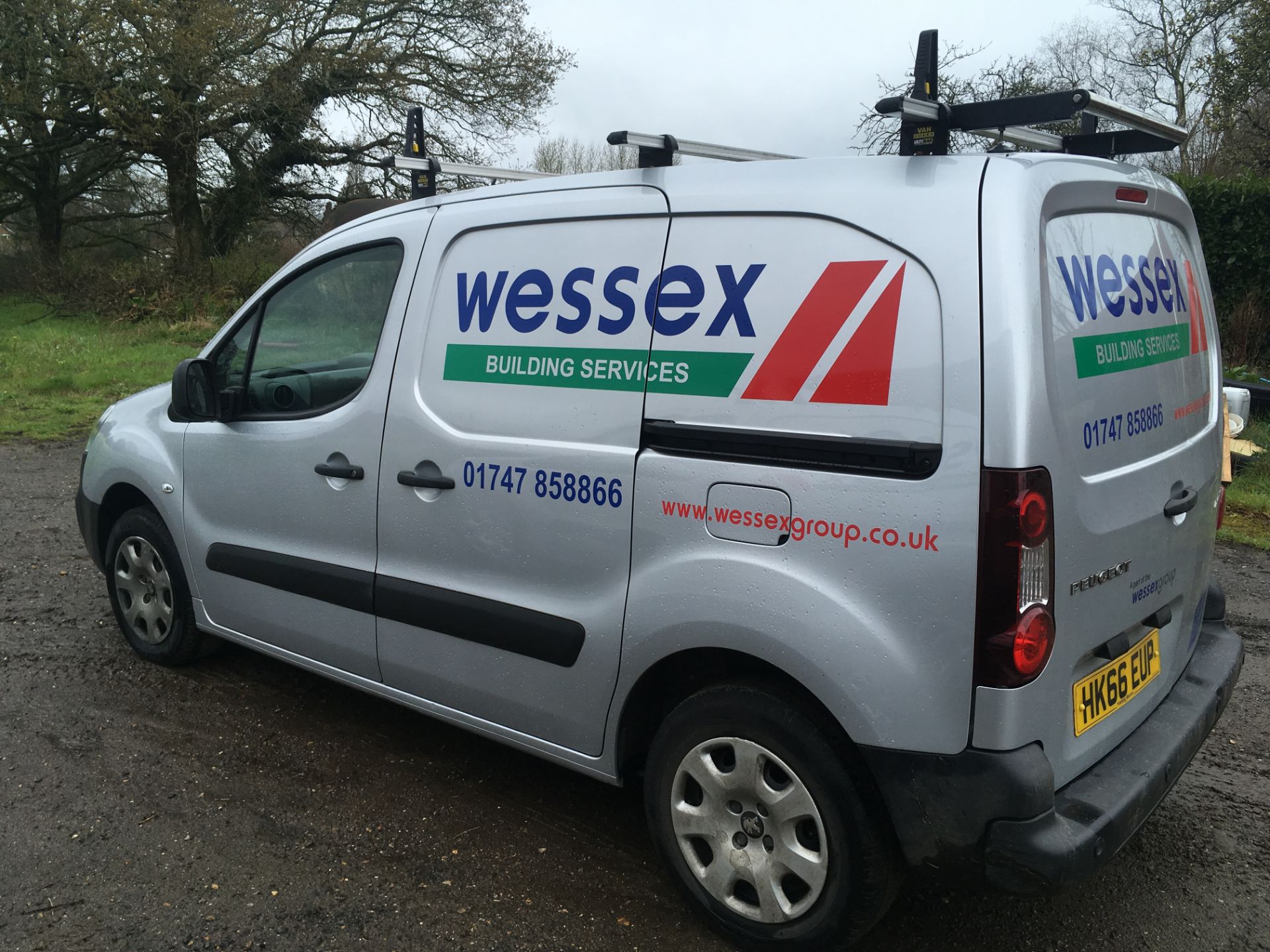 PEUGEOT PARTNER 850 Professional L1 B-HDI SS signwritten panel van with roof rails, Registration No. - Image 4 of 10