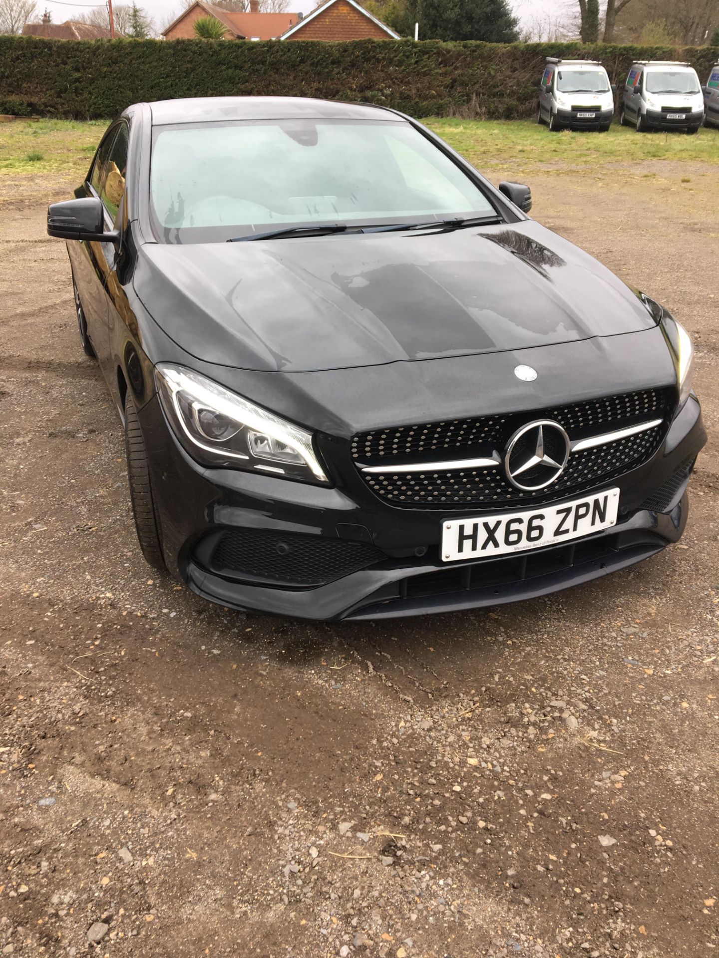 MERCEDES CLA 200 D AMG Line COUPE 4 door diesel car, Registration No. HX66 ZPN