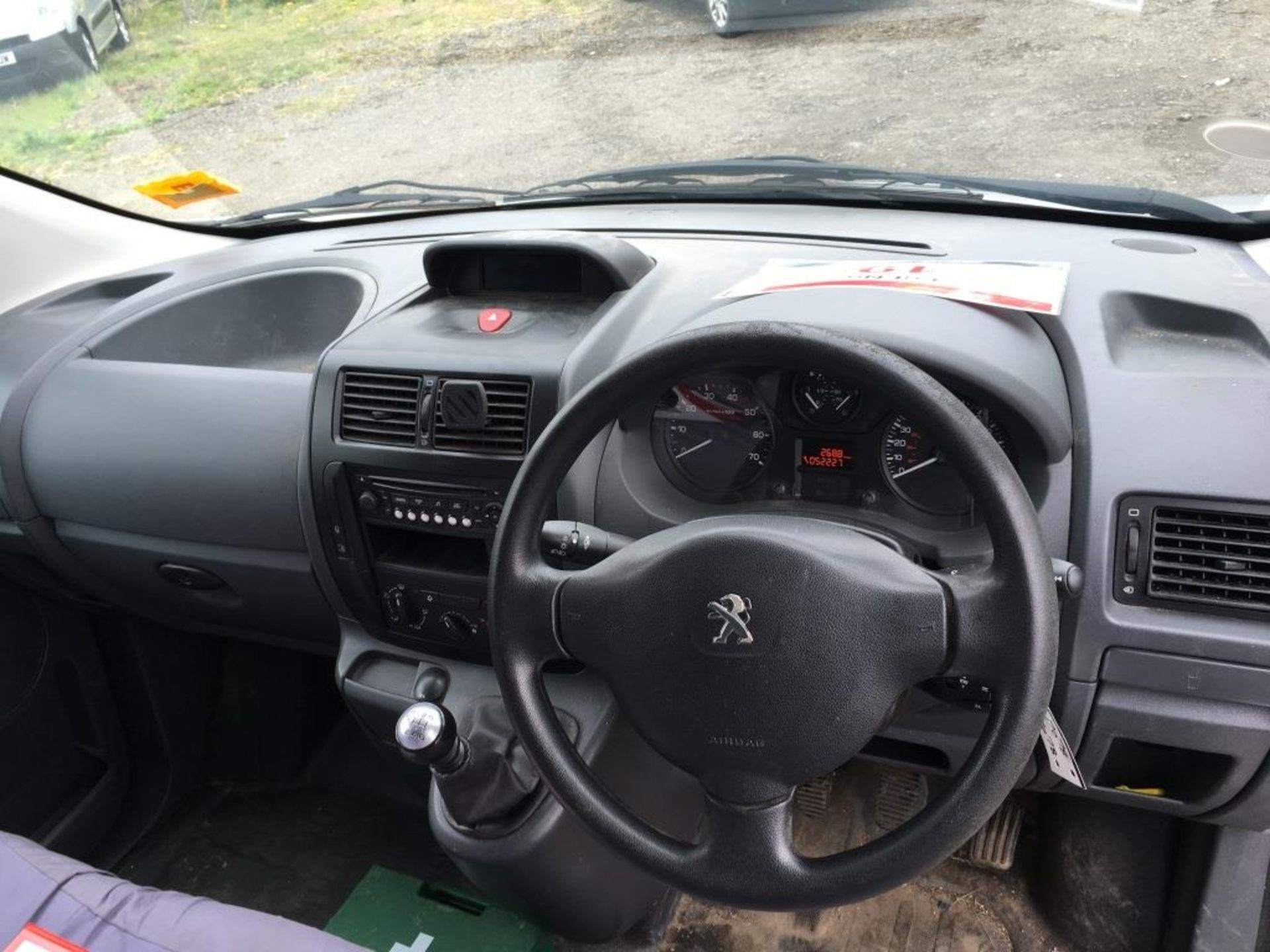 PEUGEOT EXPERT 1000 L1H1 HDI signwritten panel van, with roof rails and tube box, Registration No... - Image 7 of 10