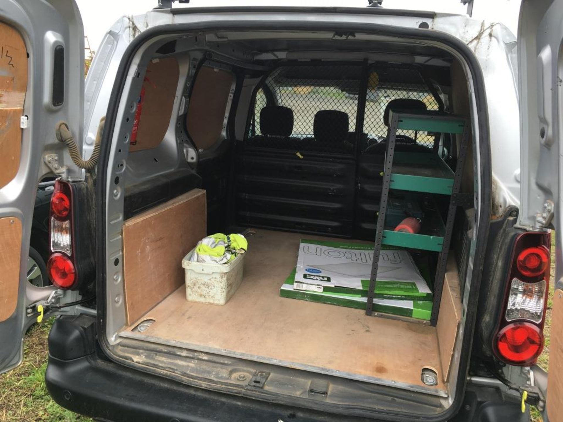 PEUGEOT PARTNER 850 Professional L1 B-HDI SS signwritten panel van with roof rails, Registration No. - Image 8 of 10