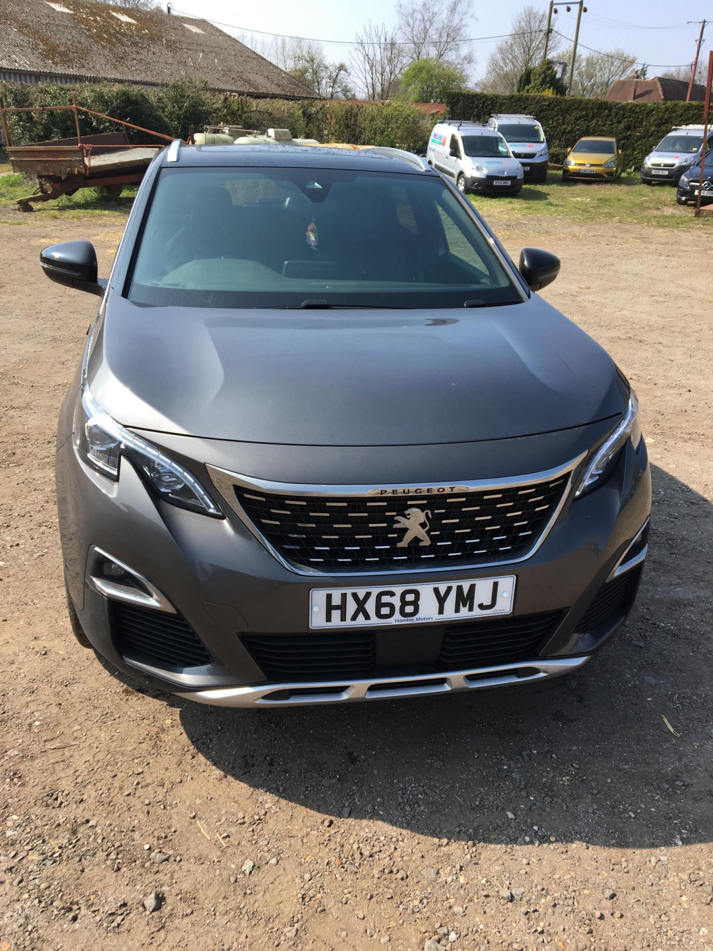 PEUGEOT 3008 GT LINE Premium B-HDI S/S auto 5 door hatch back diesel car, Registration No. HX68 YMJ,