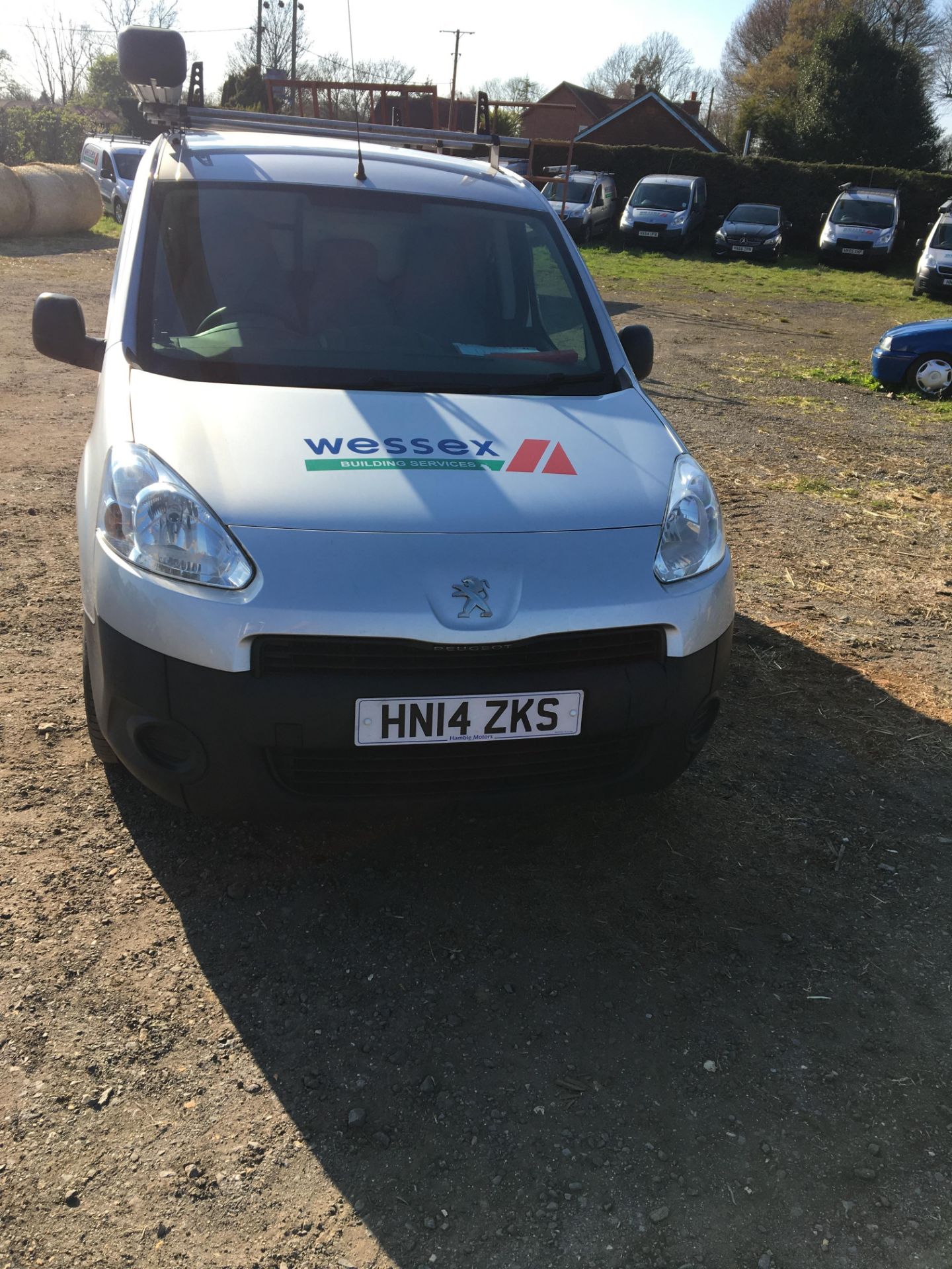 PEUGEOT PARTNER 850 SE L1 E-HDI signwritten panel van, with roof rails and tube box, Registration No