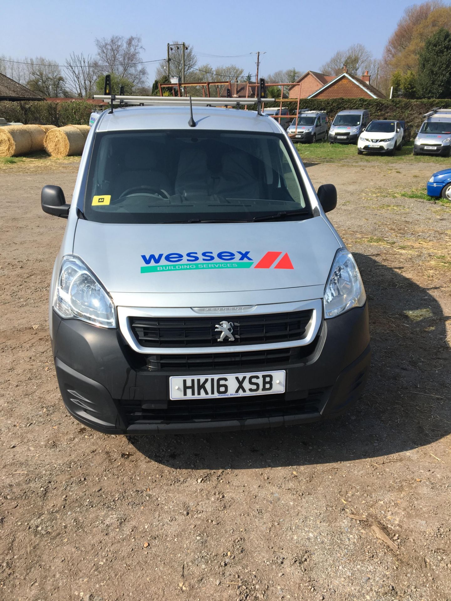 PEUGEOT PARTNER 850 Professional L1 B-HDI SS signwritten panel van, with roof rails, Registration