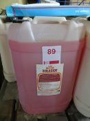 Twelve 25 litre tubs of Xula Solacide Non Acid Toilet & Washroom CleanerPlease note: This lot, for