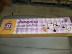 Five JJ Show Jumping Starter Sets Age 4+Please note: This lot, for VAT purposes, is sold under the