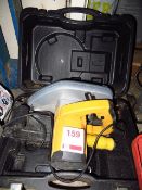 Schneider Circular saw 80mm MIY-230 110v c/w casePlease note: This lot, for VAT purposes, is sold