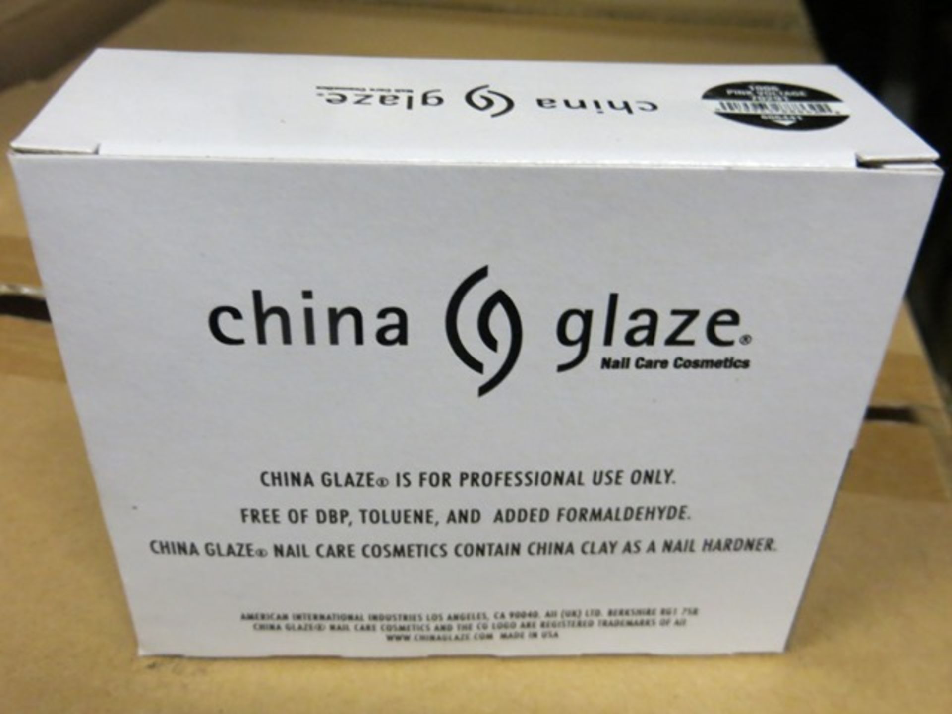 Five Boxes of Triple Pack 48 per box (240 triple packs) 5oz bottles China Glaze Nail Varnish - Image 3 of 3