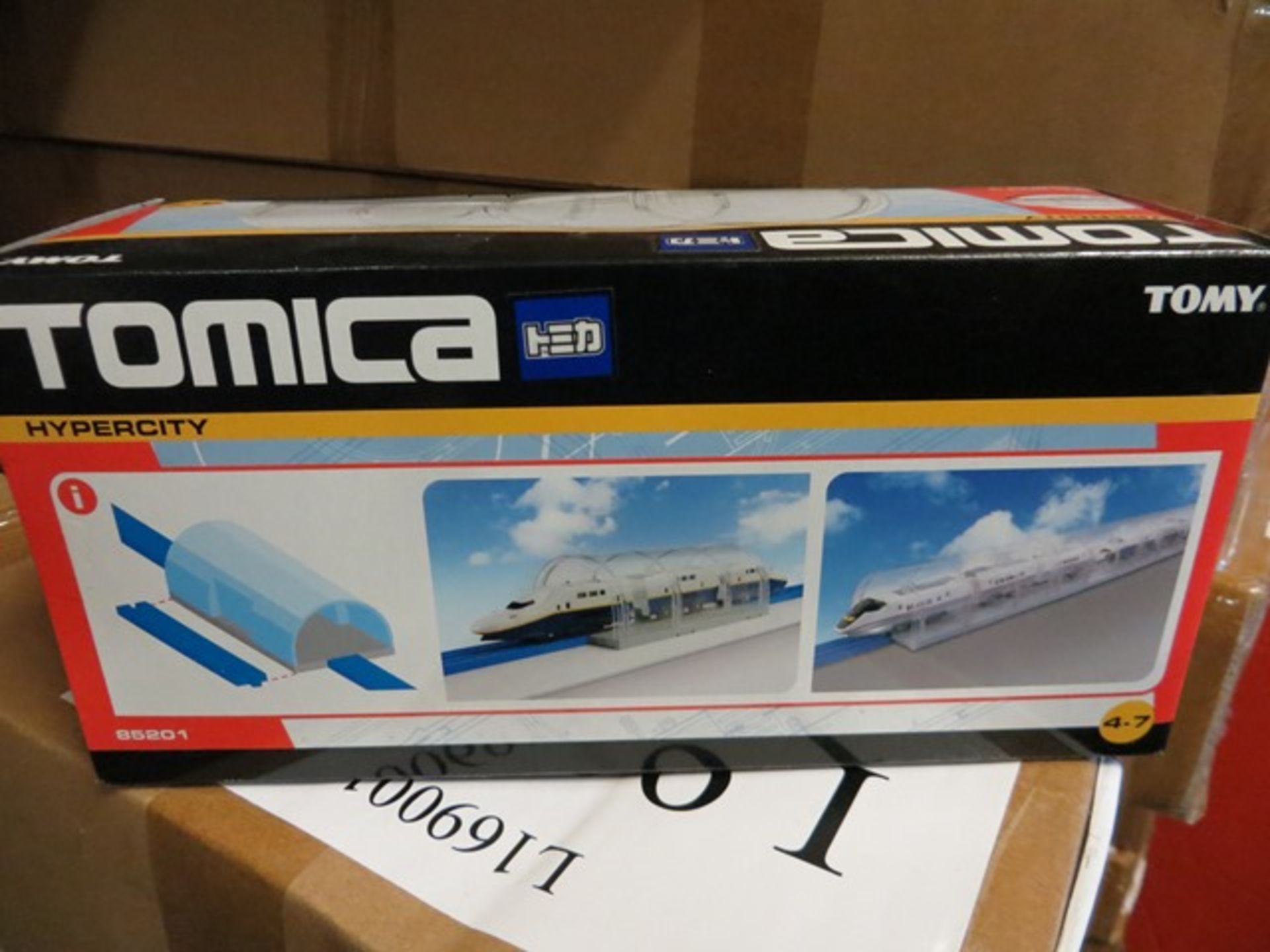 Thirty Seven Boxes of Tomy Tomica Clear Tunnel 4 to 7 years 12 per box (444 pieces) 19486 M6 - Image 2 of 3