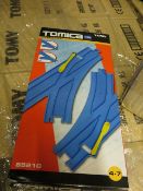 Eighty Seven Boxes 8 per box (696 units) of Tomy Turn Out Rails 4 to 7 years 19502 M6 85210Please