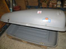 Mirage Karrite Car Roof Storage Box 1400mm x 1040mmPlease note: This lot, for VAT purposes, is