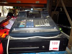 TEC DPT X Electronic Cash Register c/w Cash Drawer & Till Rolls as lottedPlease note: This lot,