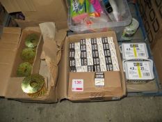 Various Reisser Screws & Nail Gun Reels as lottedPlease note: This lot, for VAT purposes, is sold