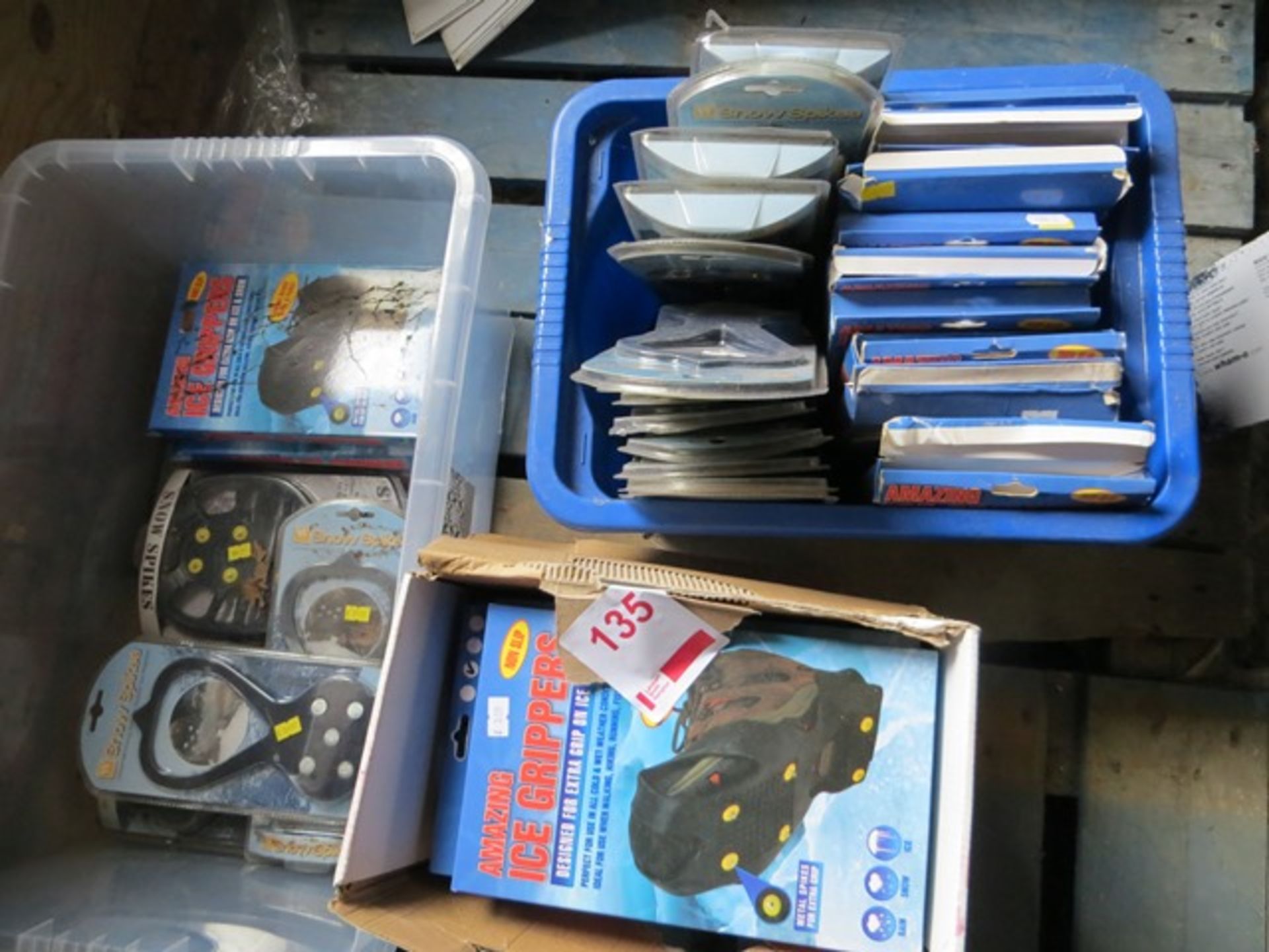 Approx 40 Shoe Ice Gripper & Snow Spikes as lottedPlease note: This lot, for VAT purposes, is sold - Image 2 of 2