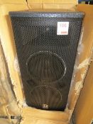 Pair of DARQ PS212-1A 12" Loudspeakers (Boxed)Please note: This lot, for VAT purposes, is sold under