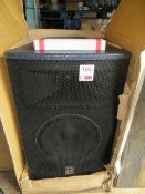 Pair of DARQ D PS115-1A 15" Loudspeakers c/w mounting brackets (Boxed)Please note: This lot, for VAT