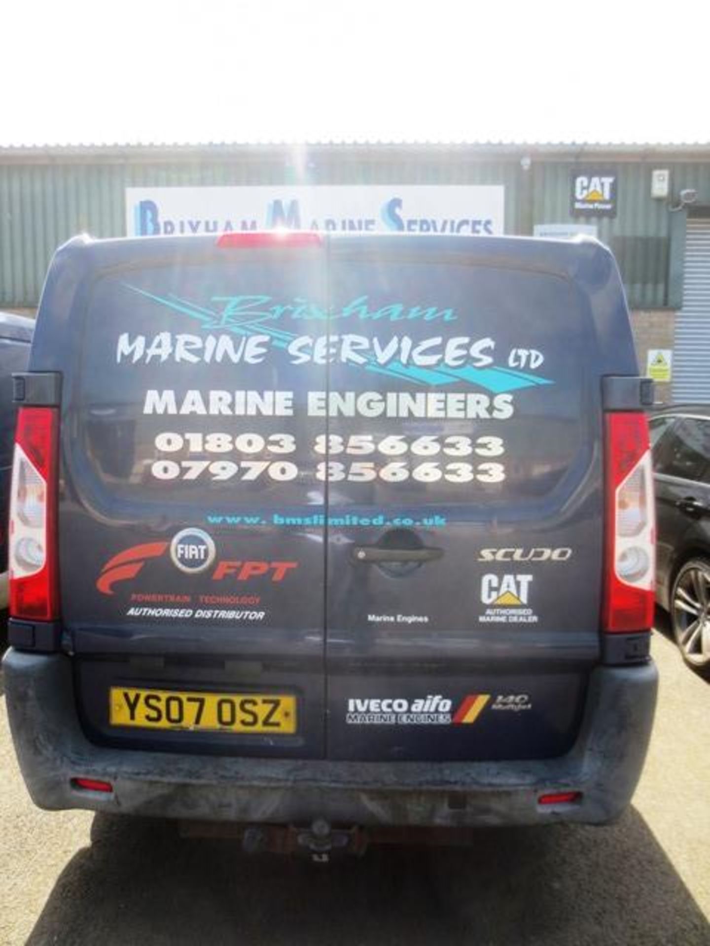 Fiat Scudo 140 multijet Diesel panel van with towing hitch, reg no: YS07 OSZ, MOT: 29.06.19, - Image 5 of 6