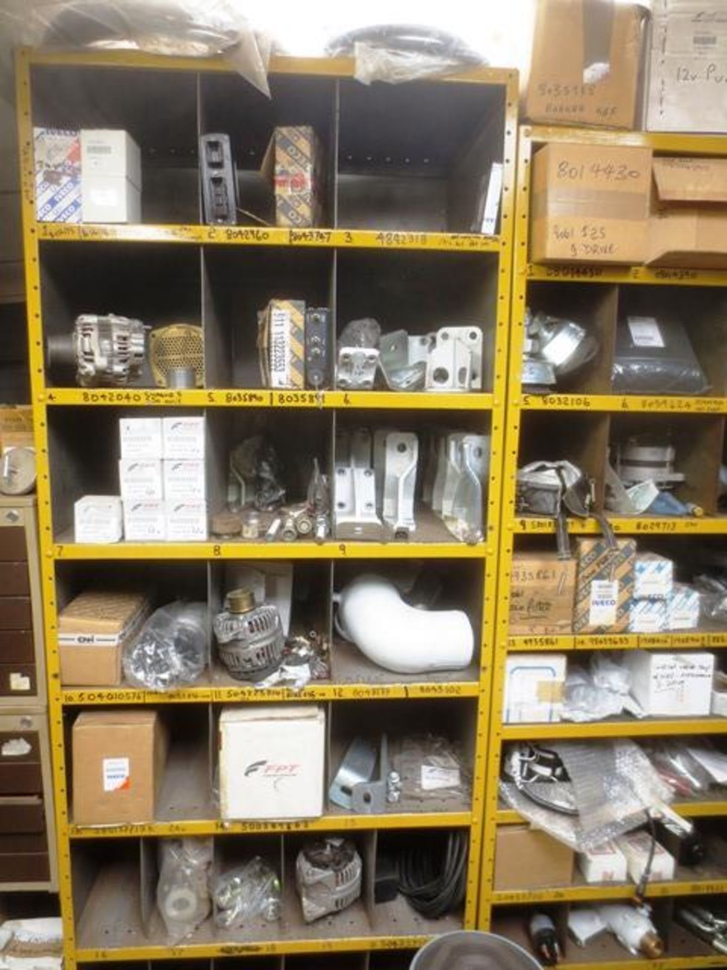 Large quantity of Iveco/FPT marine engine spare parts, and assorted spares, including contents of - Image 2 of 13