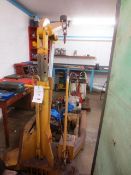 Epco hydraulic mobile engine hoist, SWL: max 3 tonne. NB: This item has no record of Thorough